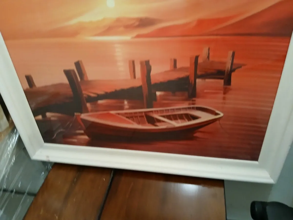 Original oil painting 🖼 framed connamara - Image 2