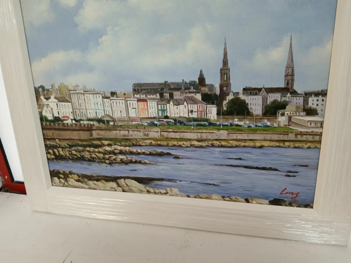 Originsl oil painting..dun laoghlire..delivered - Image 1