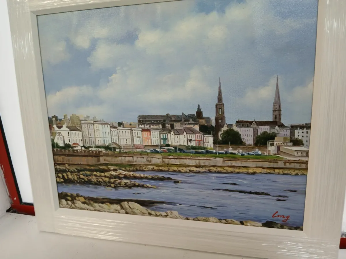 Originsl oil painting..dun laoghlire..delivered - Image 2