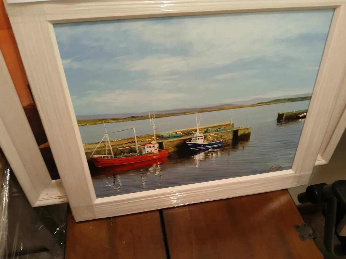 Originsl oil painting framed..connamara - Image 2