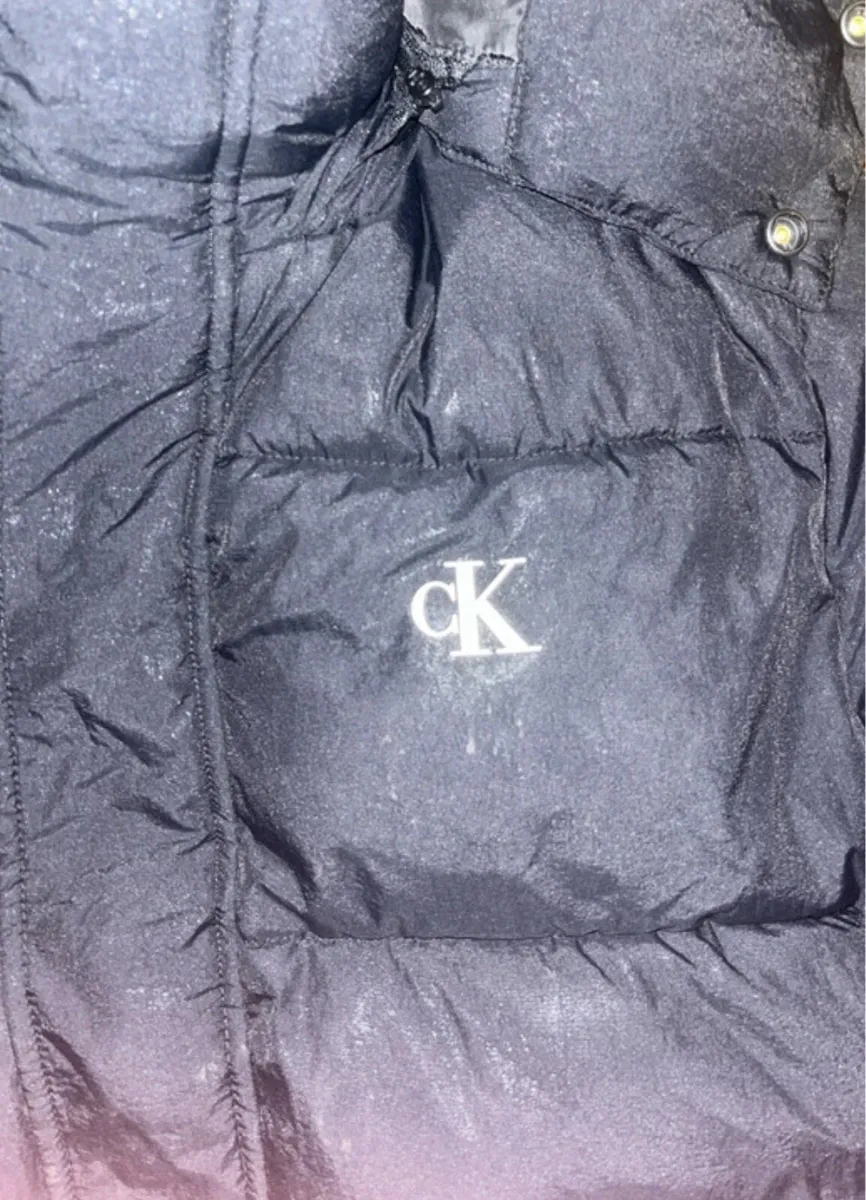 Black Calvin Klien puffer jacket - Image 2