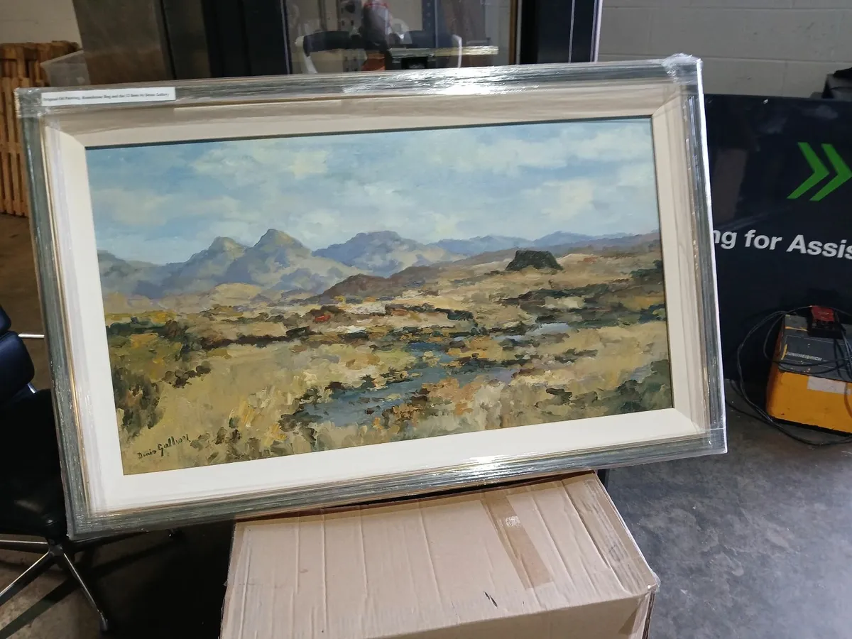 Original oil painting 🖼 framed connamara - Image 2