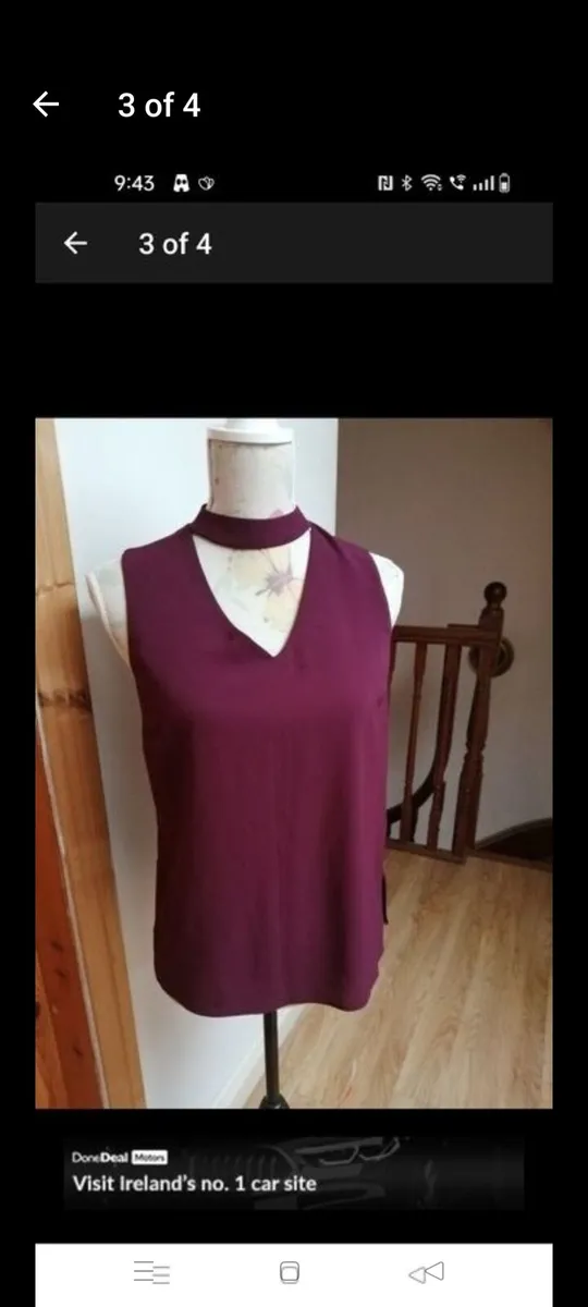 New look wine sleeveless top. New with tags - Image 3