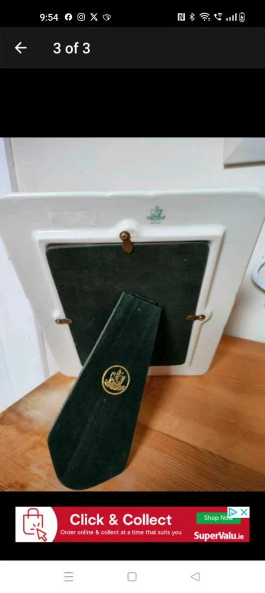 Belleek Photo Frame. - Image 3