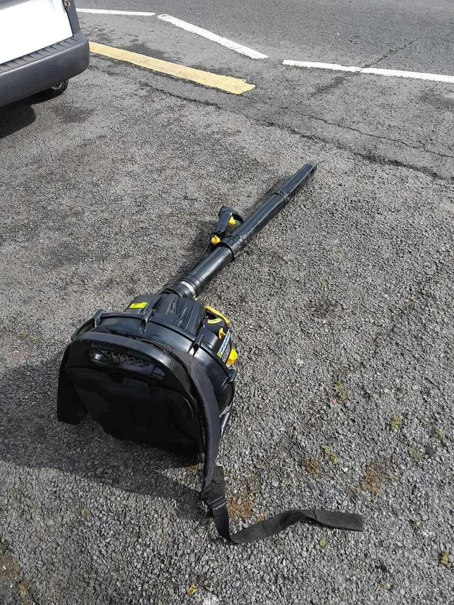 TiTAN leaf blower petrol running well priced - Image 3