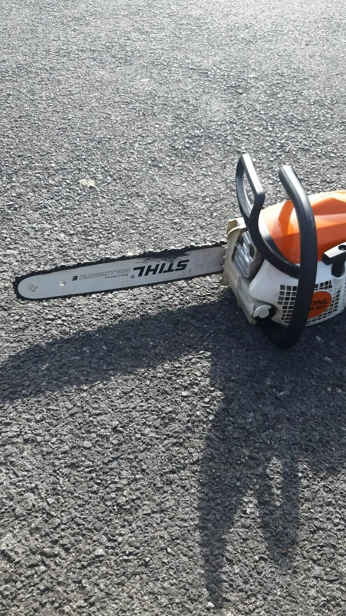 Stihl Ms181 chainsaw very little use - Image 3