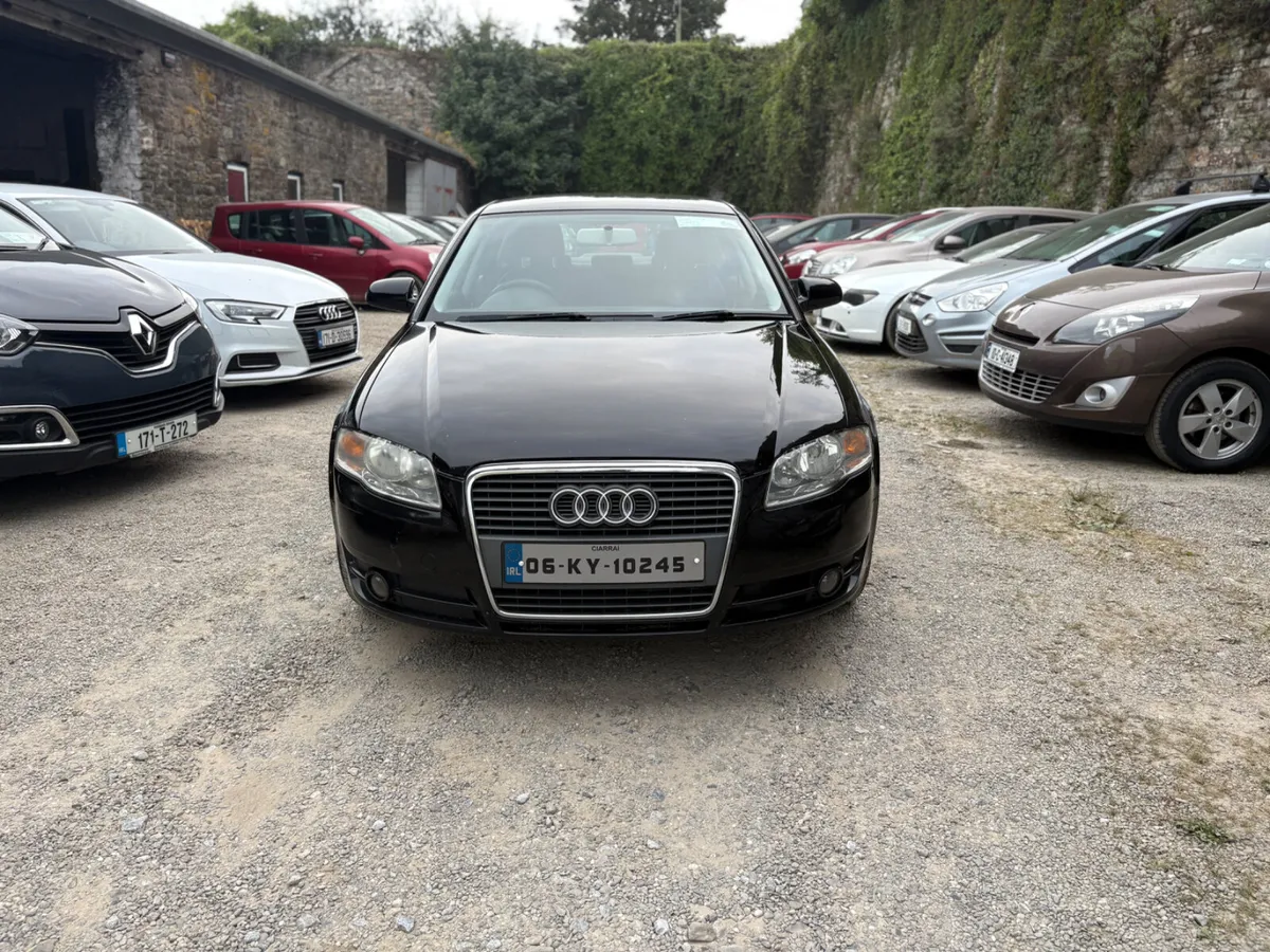 06 AUDI A4 2.0TDI AUTOMATIC NEW NCT:7/26 TAX:8/25 - Image 1