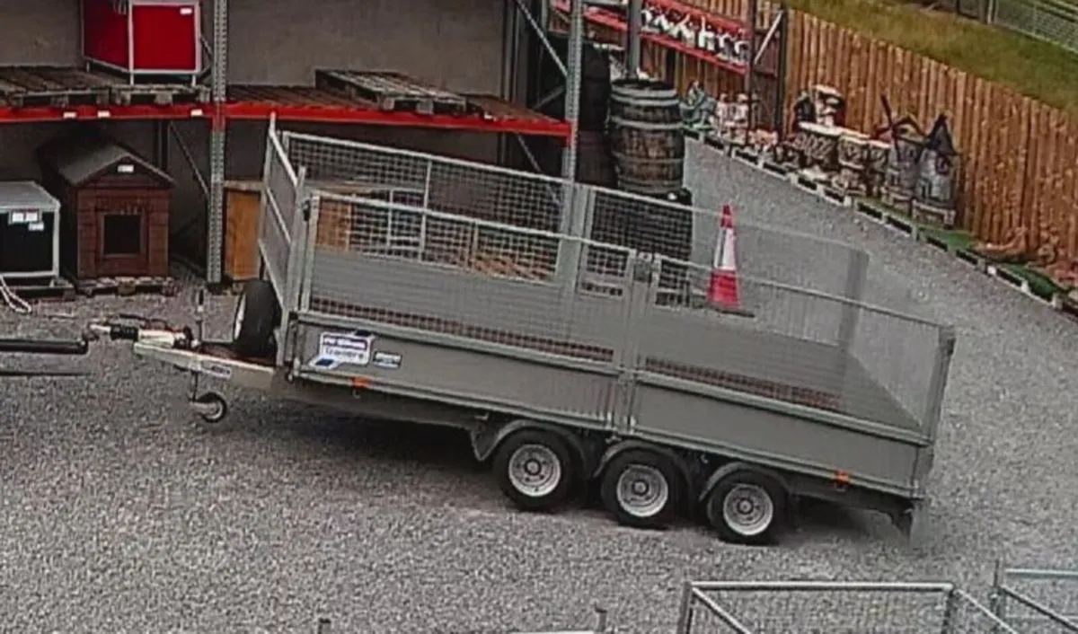 14ft ifor williams dropside mesh ramps leds - Image 1