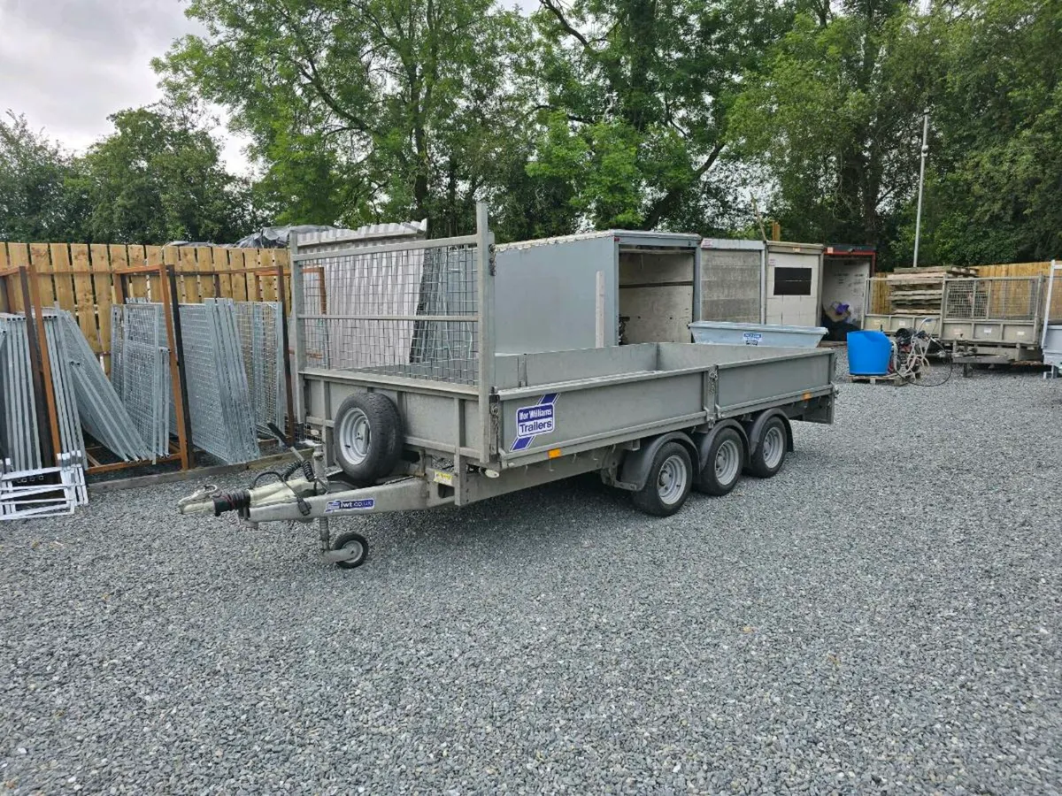 14ft ifor williams dropside mesh ramps leds - Image 3