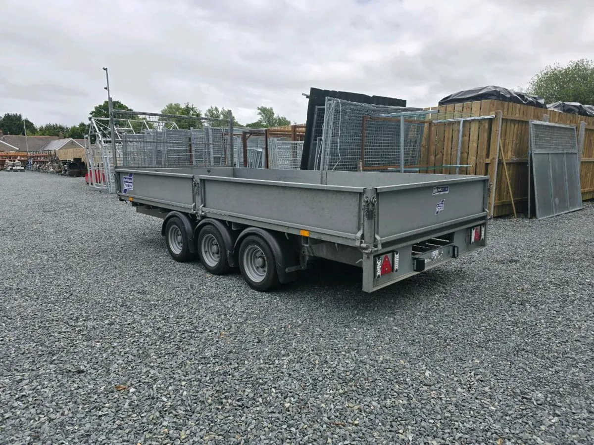 14ft ifor williams dropside mesh ramps leds - Image 4