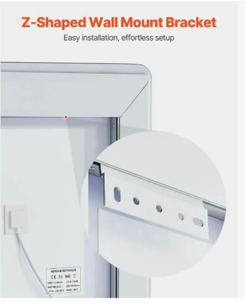 LED Bathroom Mirror 3 Colors - Image 4