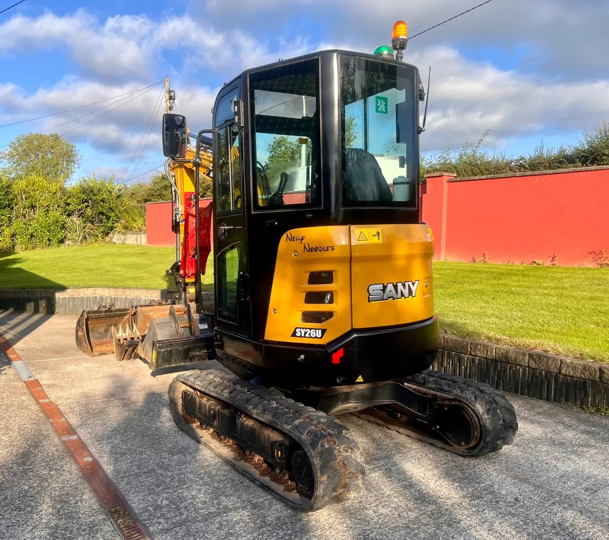 Sany sy26u for sale only 366 hrs - Image 2