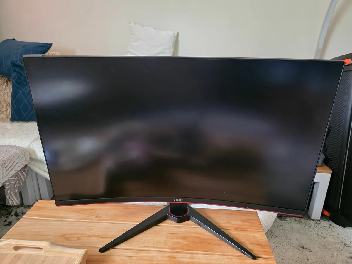 32 curved 1440p 144hz monitor - Image 1