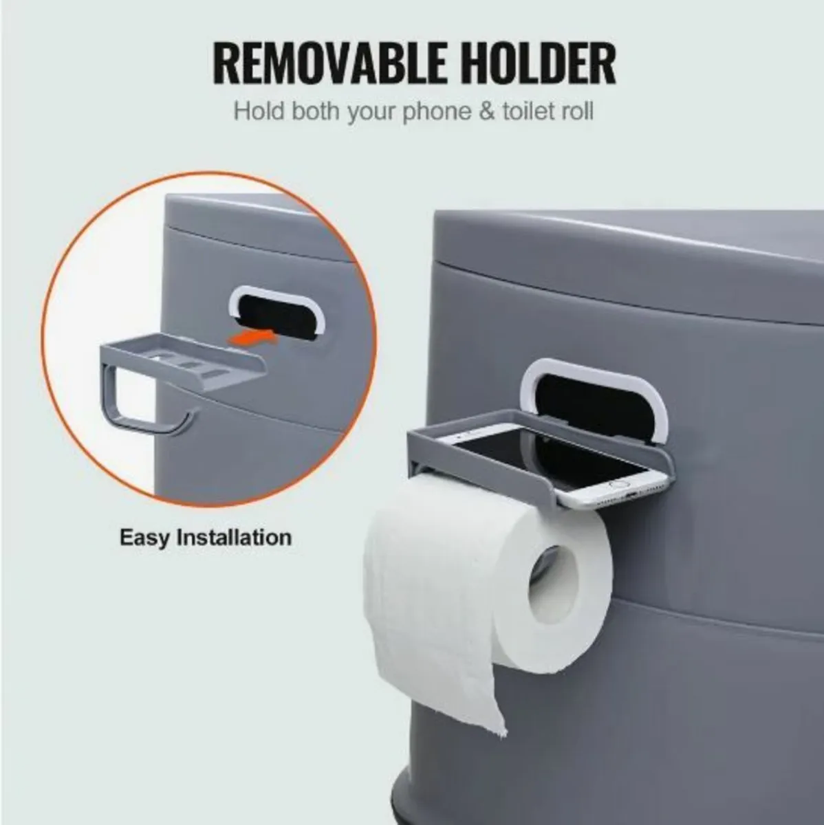 Portable Camping Toilet Inner Bucket - Image 3