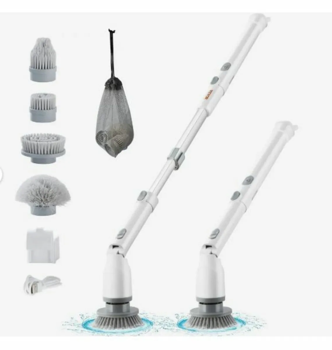 Electric Spin Scrubber, Cordless Cleaning Brush - Image 1