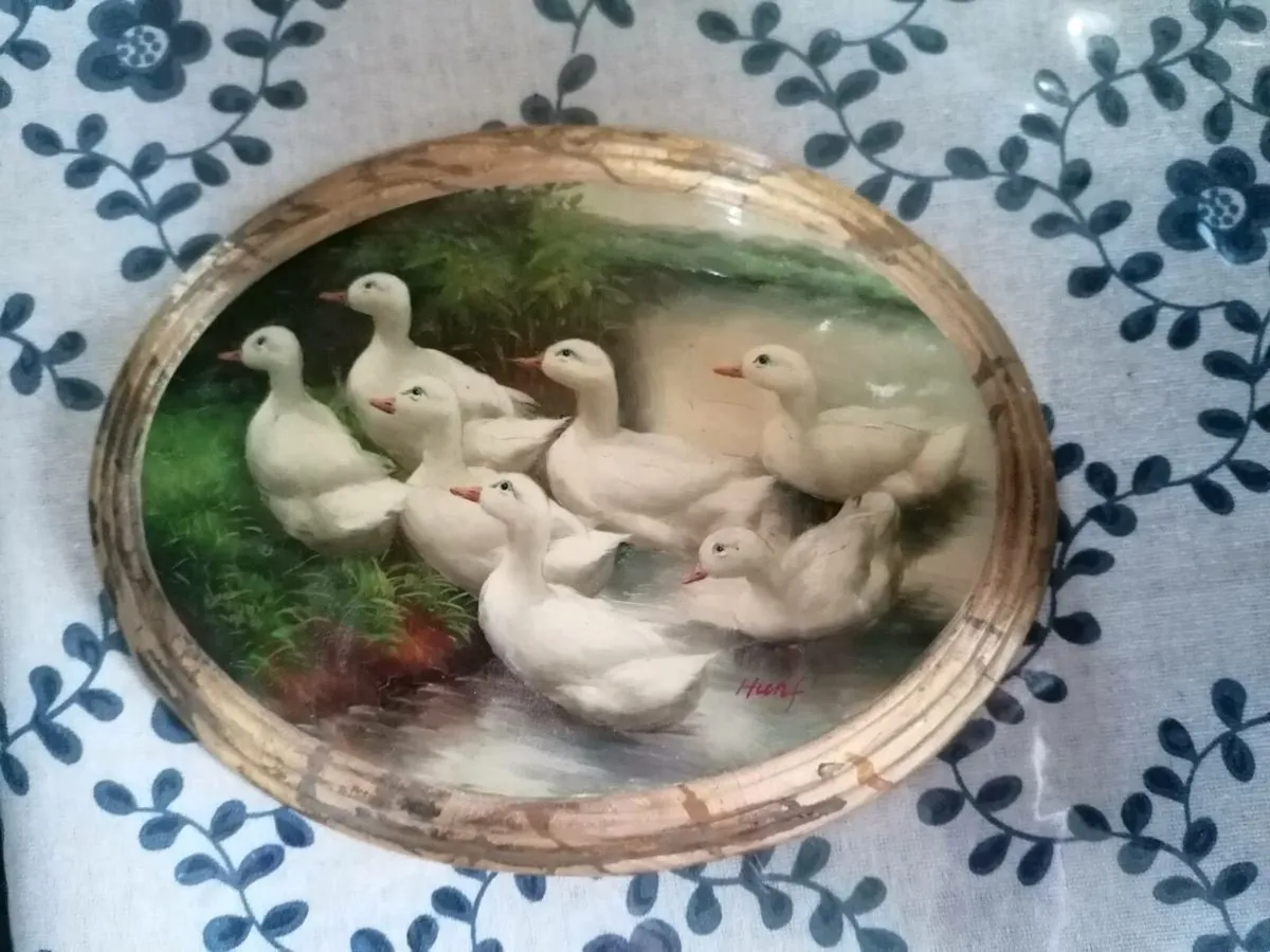 Antique Wall Plaque - Image 1