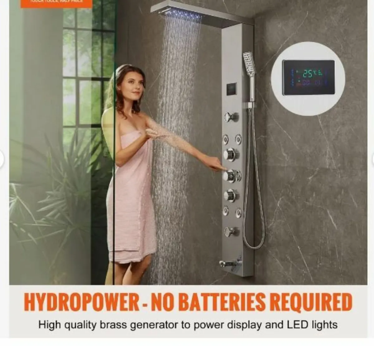 Shower Panel Tower System 6 Modes - Image 3