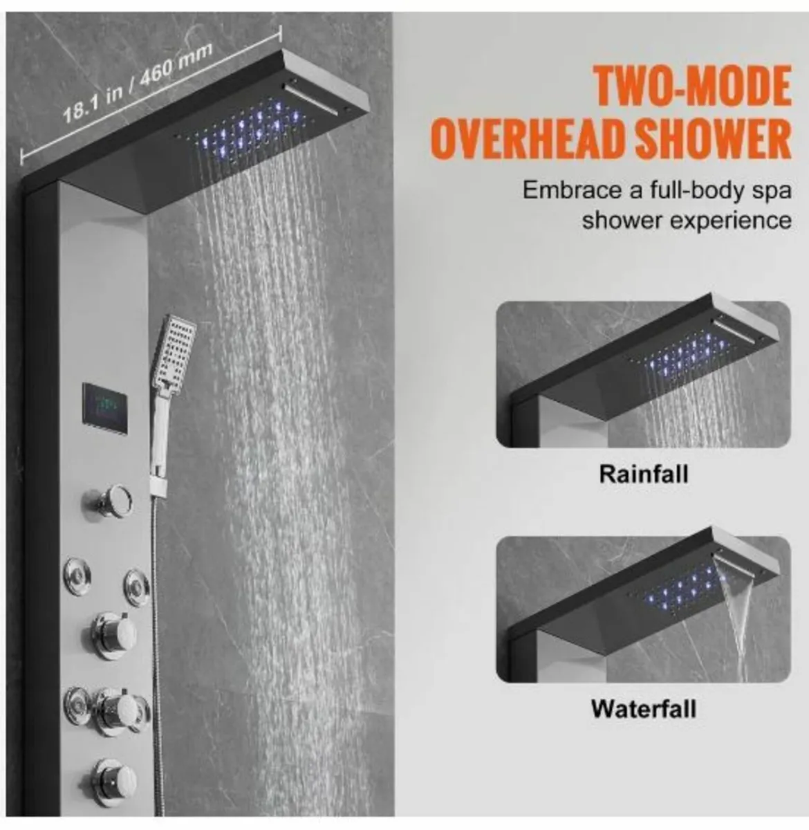 Shower Panel Tower System 6 Modes - Image 4