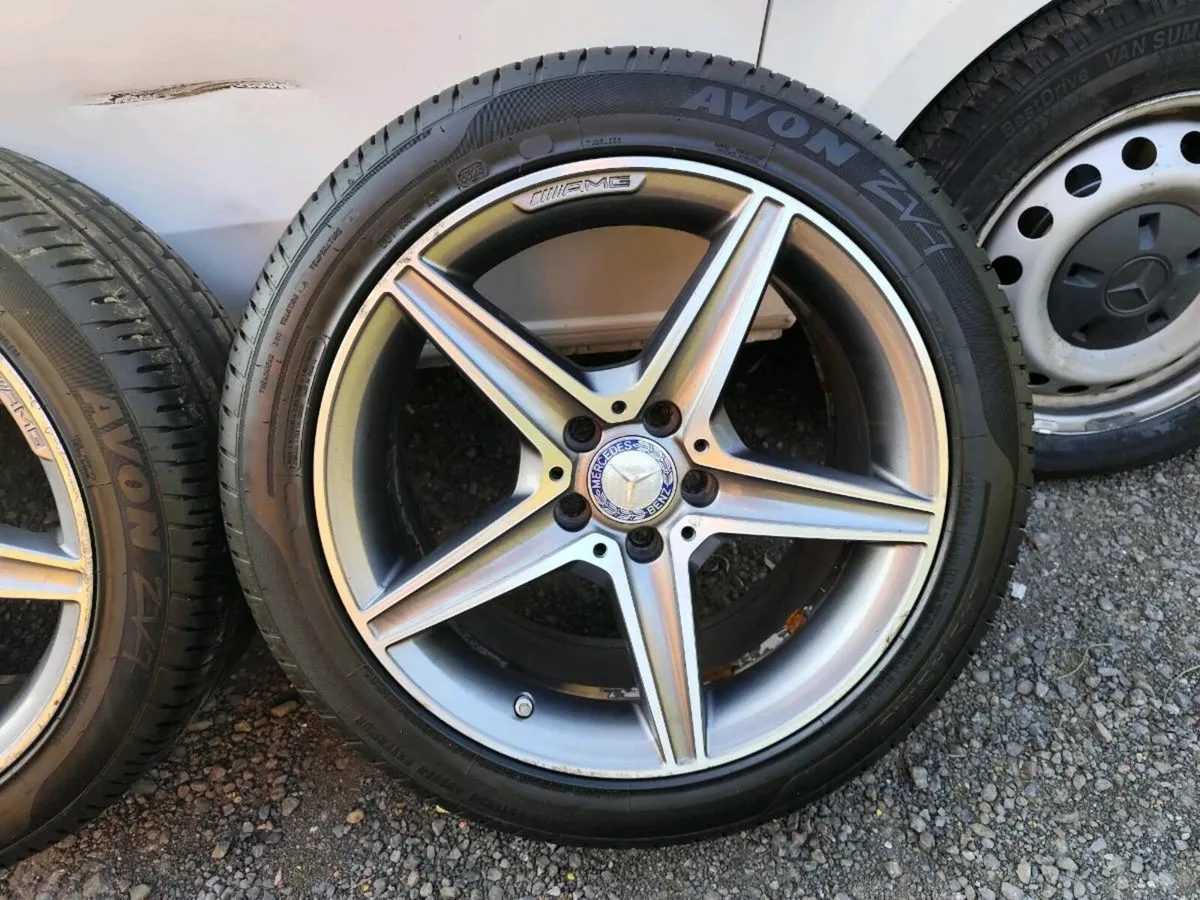 18" Mercedes AMG alloy wheels - Image 2