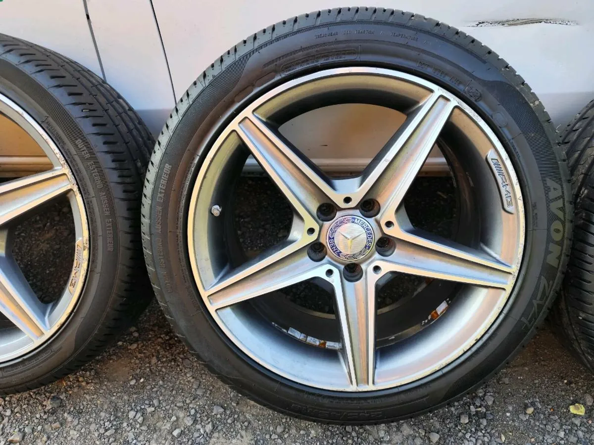 18" Mercedes AMG alloy wheels - Image 3