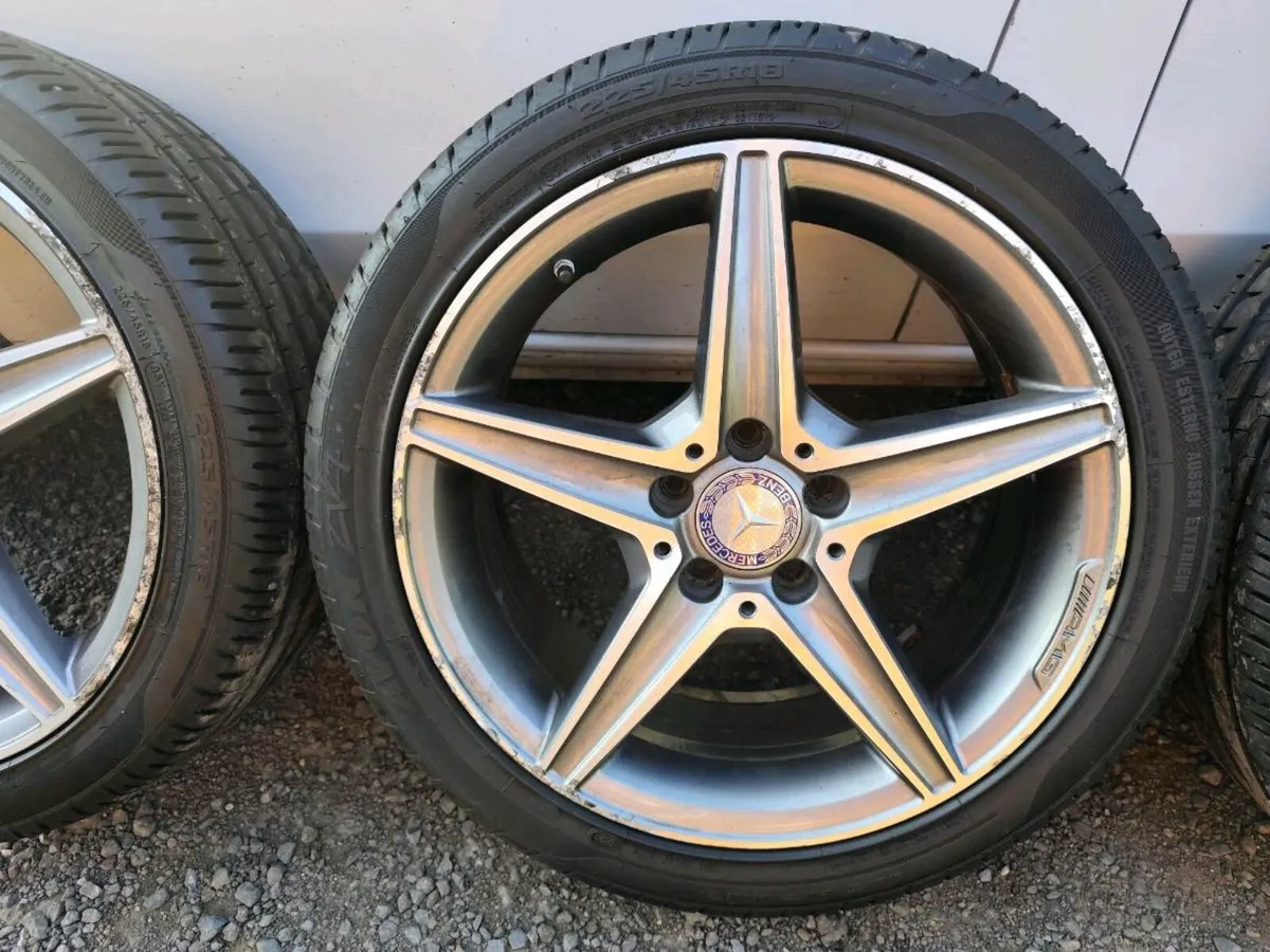 18" Mercedes AMG alloy wheels - Image 4