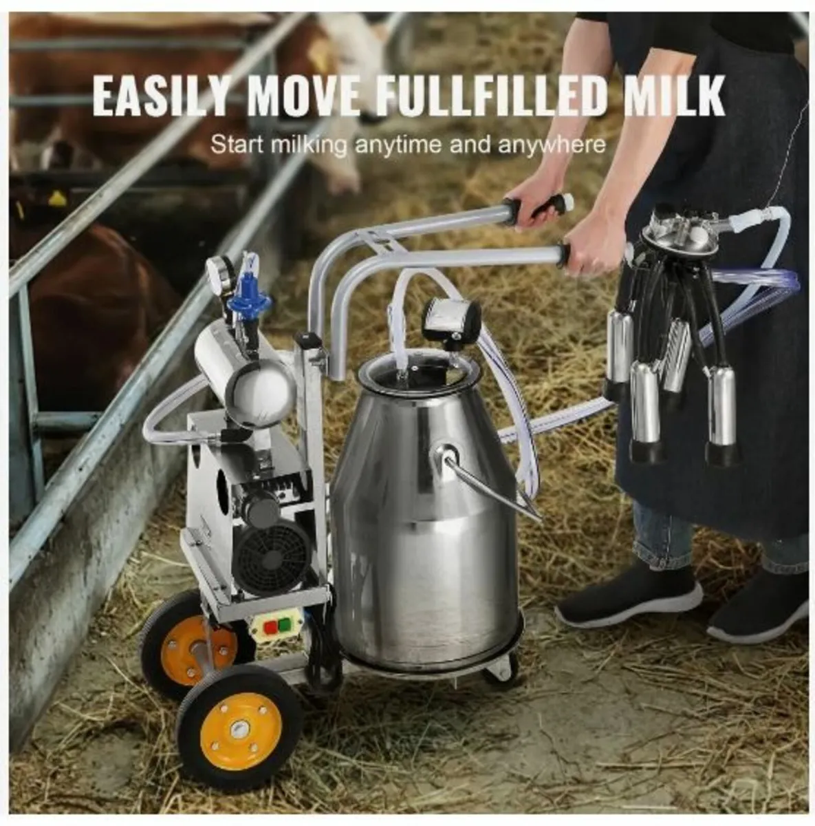 Electric Cow Milking Machine Milking - Image 4