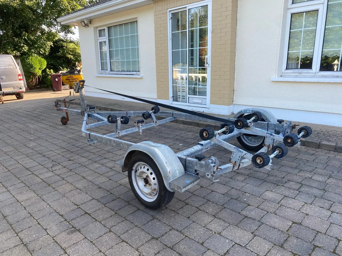 Roller coaster 1 Boat Trailer - Image 1
