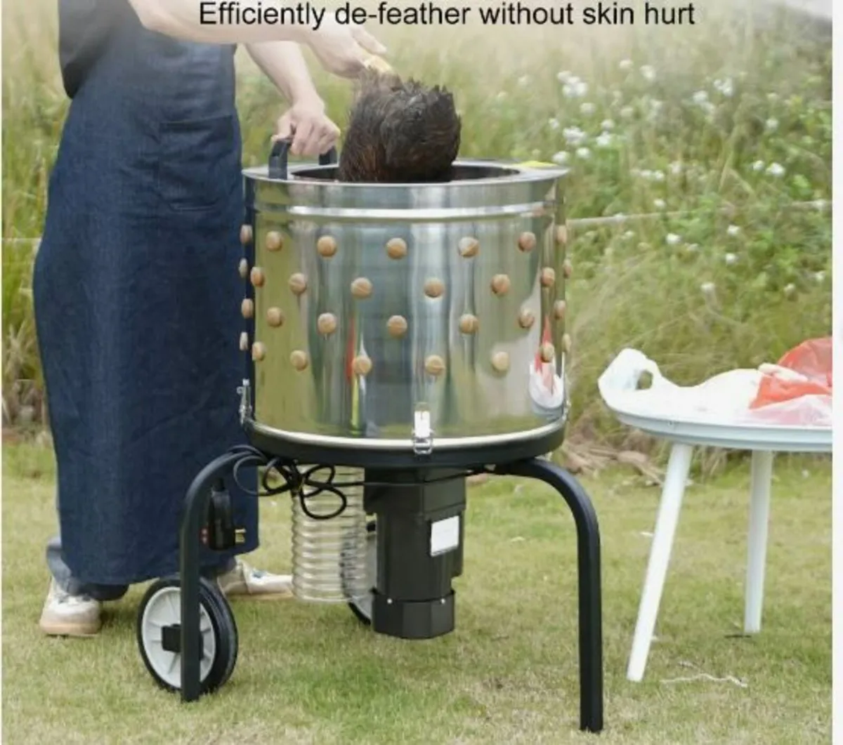 Chicken Plucker Machine Feather - Image 3