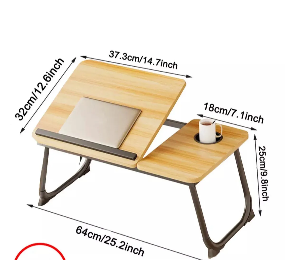Folding Laptop Table Portable Desk NEW - Image 3