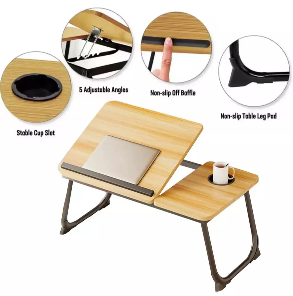 Folding Laptop Desk Table NEW - Image 1