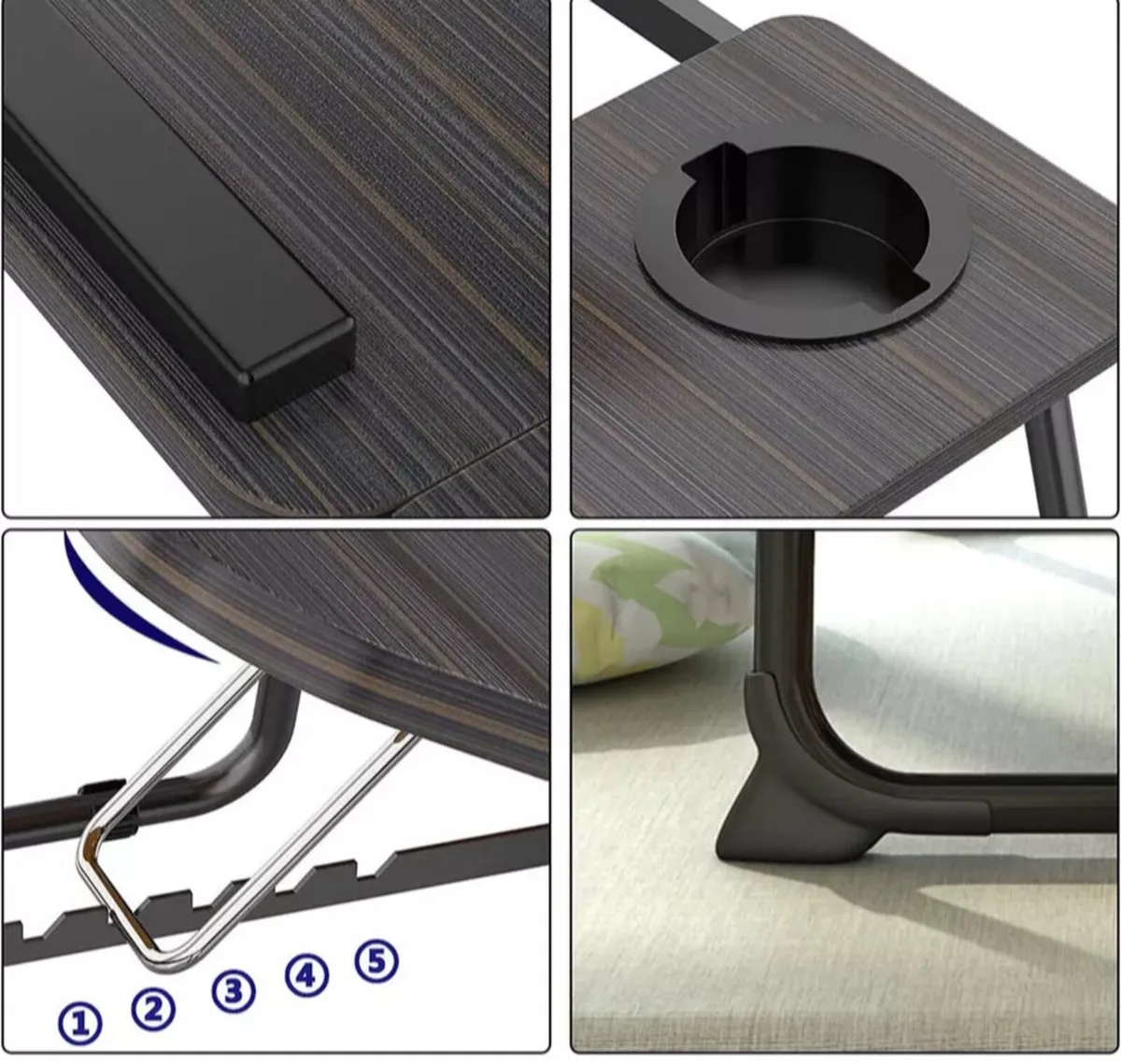 Folding Laptop Table Portable Desk NEW - Image 4