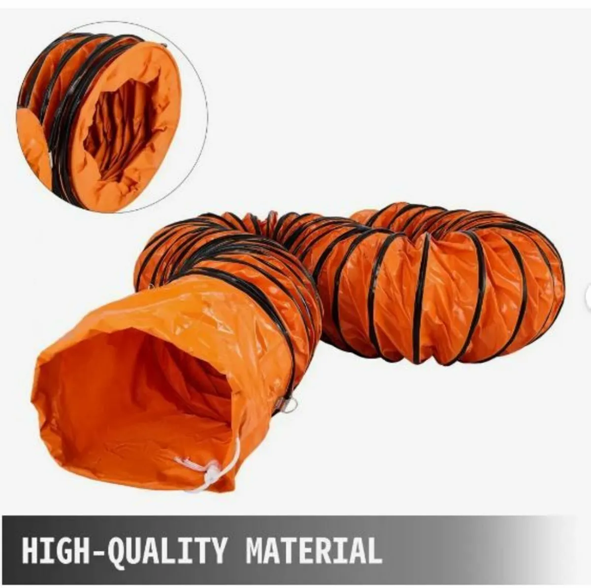 10 M/32ft PVC Flexible Duct Hosing for 300 MM/12 - Image 2