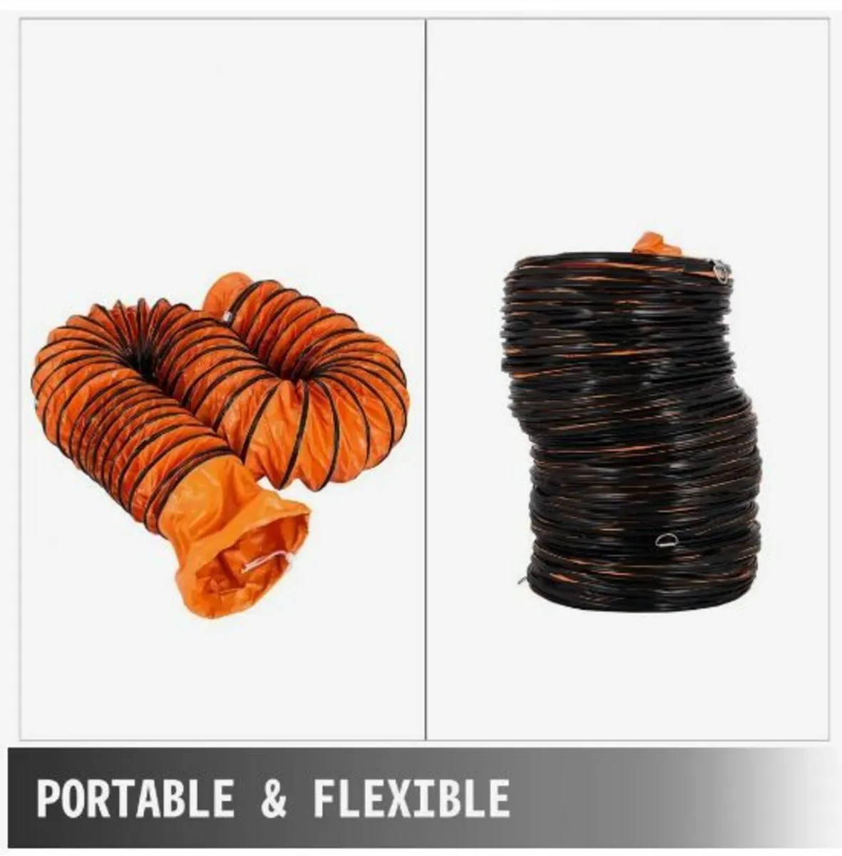 10 M/32ft PVC Flexible Duct Hosing for 300 MM/12 - Image 3
