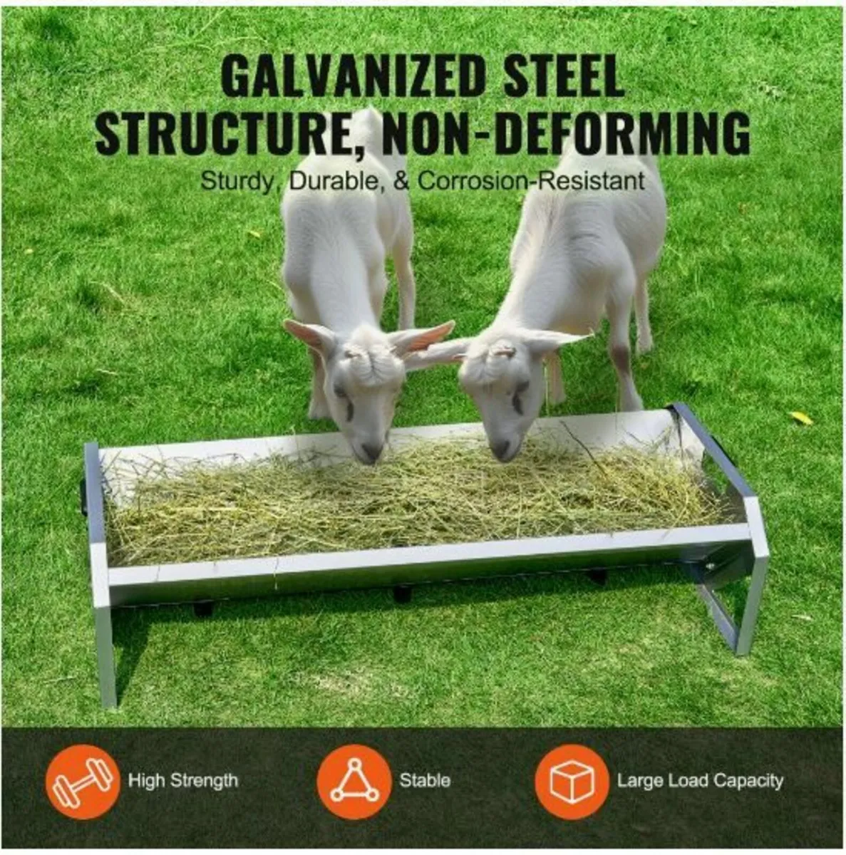 Livestock Feeding Trough 22 Gallon Capacity - Image 4