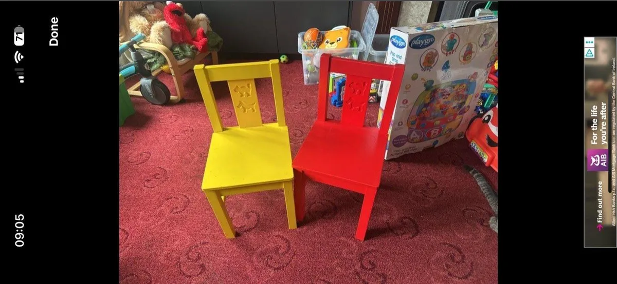 Kids chairs - Image 1