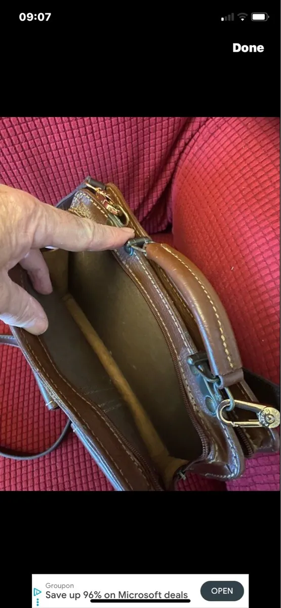 Leather Shoulder Bag - Image 3