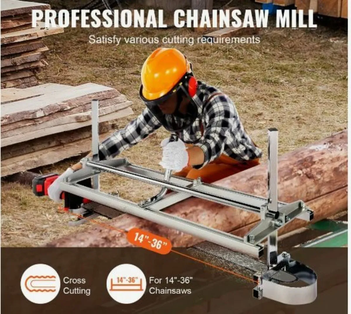 Portable Sawmill 35.6cm-91.4cm Guide - Image 3