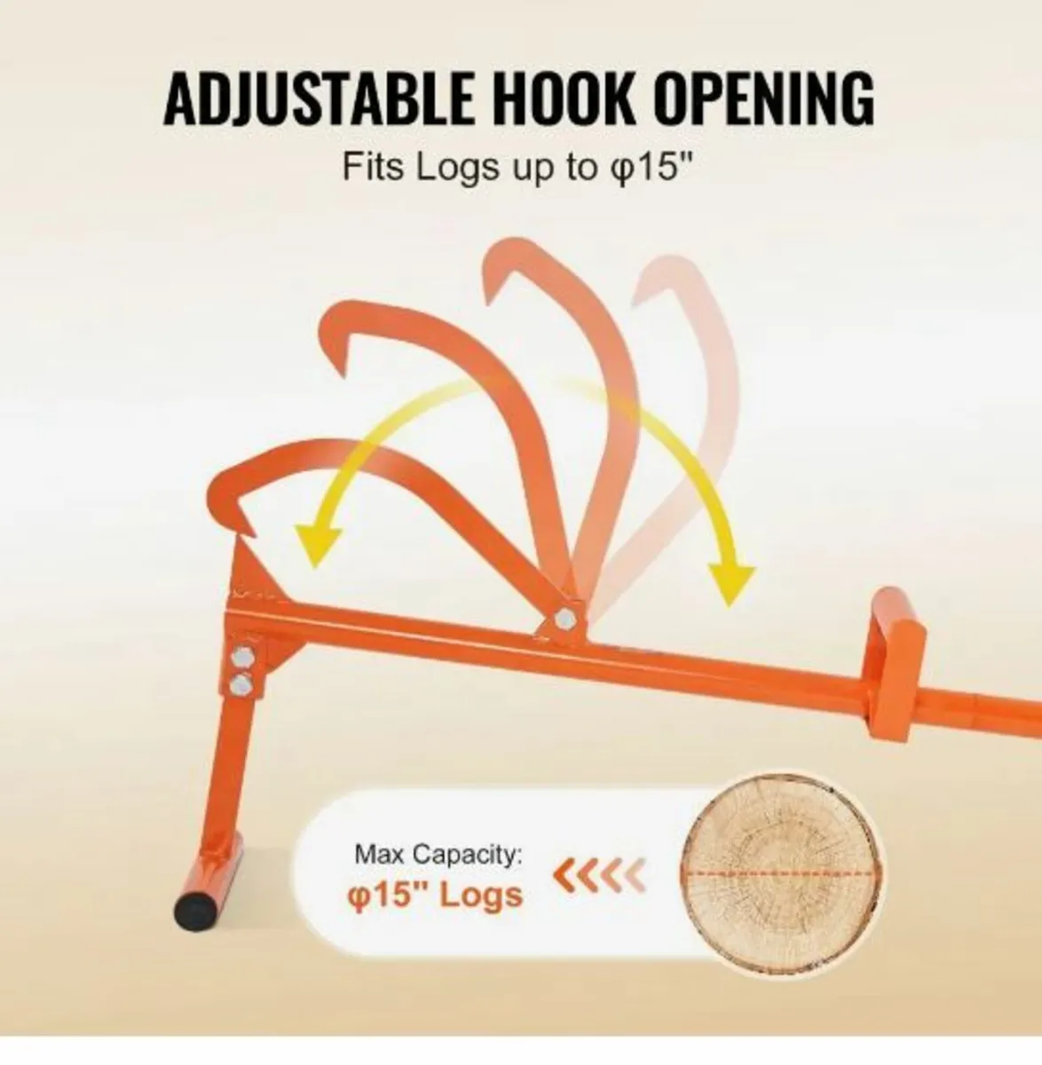 Timberjack Log Lifter 4 in 1 Log Roller - Image 3