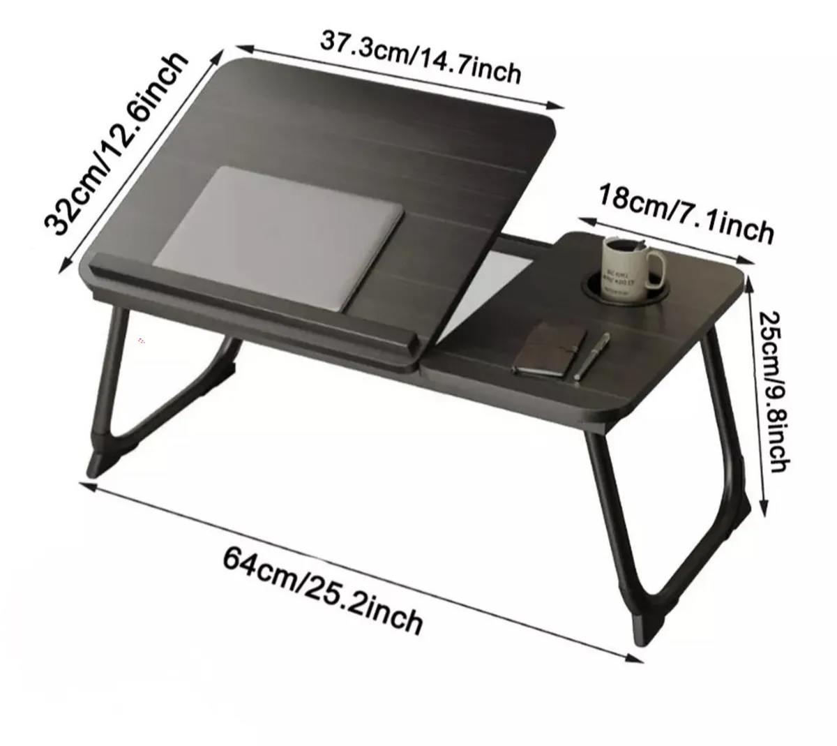 Folding Adjustable Laptop Desk Table NEW - Image 2