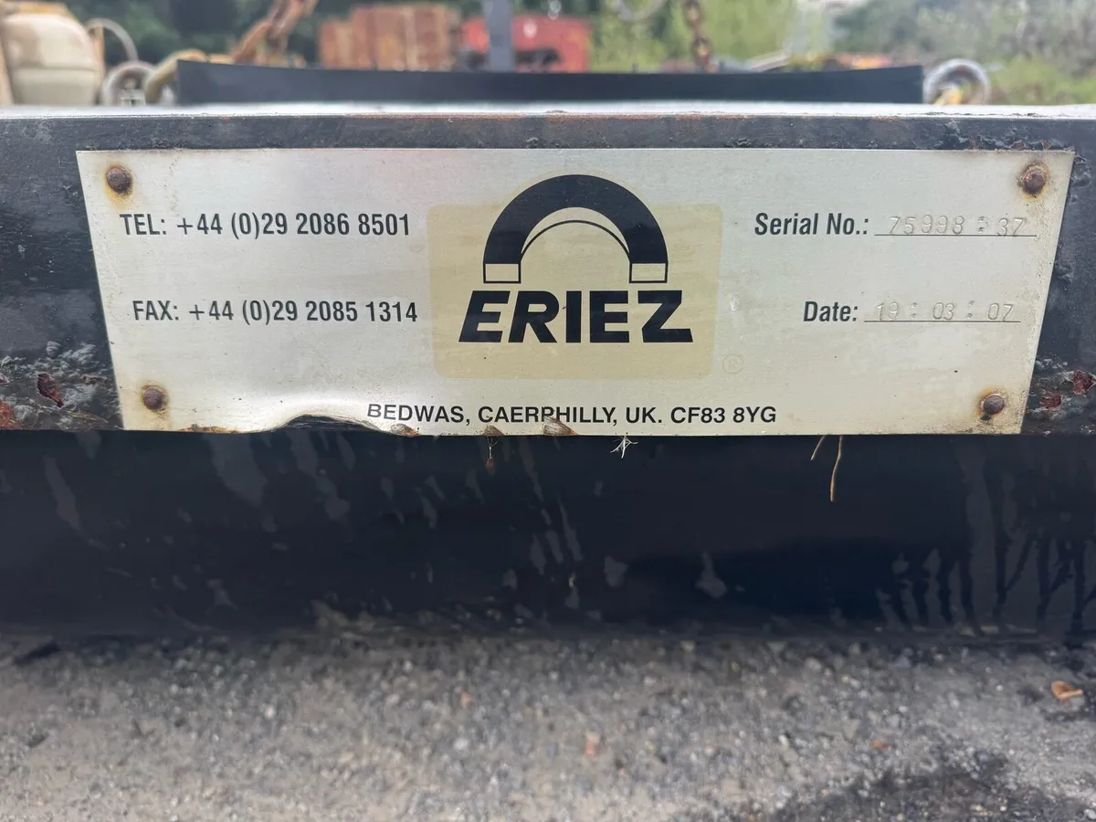 ERIEZ Overbelt Magnet Separator - Image 4