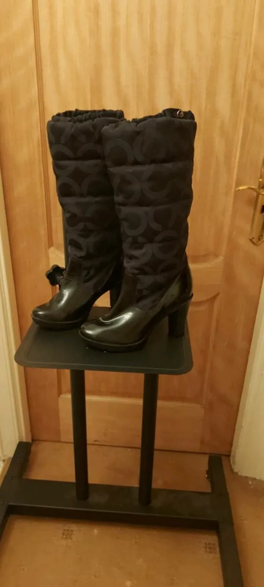 Coach High Heel Boots Q385 - Image 1