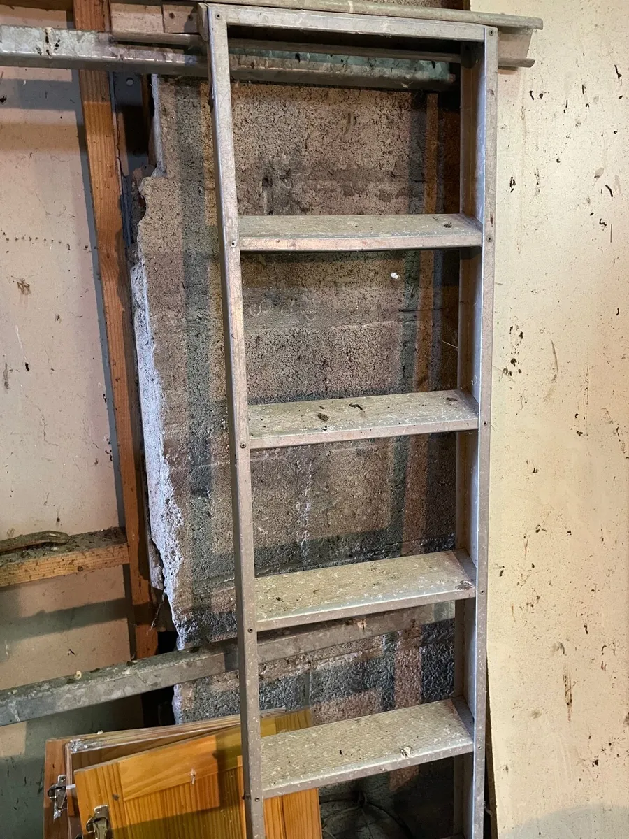 Galvanised Steel Ladder