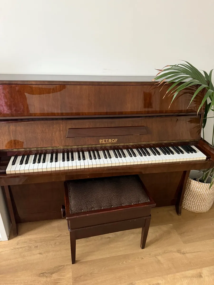 Petrof Piano Walnut - Image 1