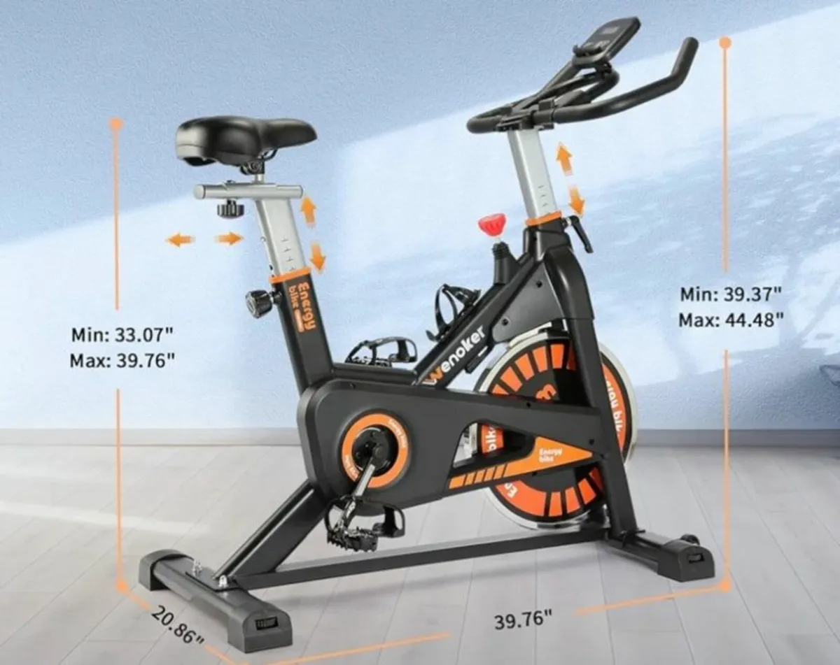 Exercise bike good as new - Image 2