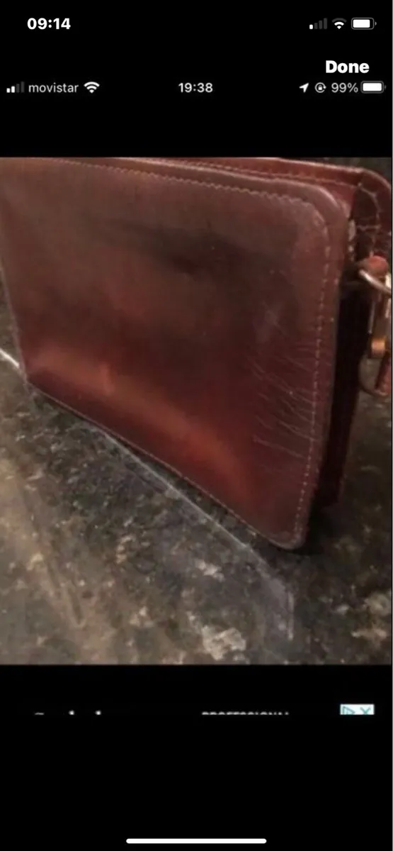 Leather Wrist Bag - Image 4
