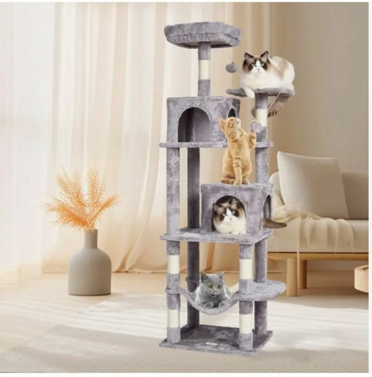 Cat Tree 63" Cat Tower - Image 4