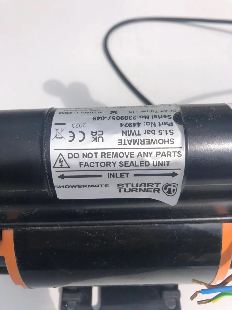 1.5 bar shower pump - Image 3