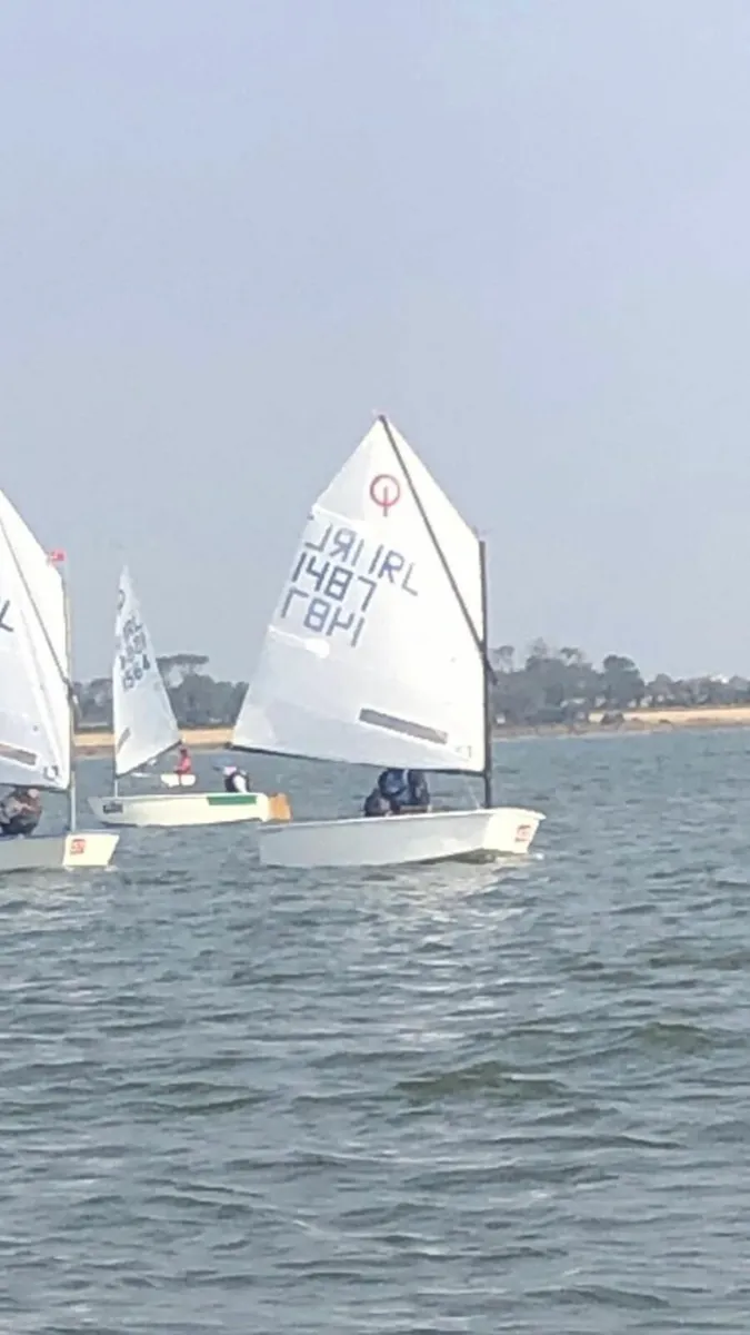 Racing Optimist Sailing Dingy - Image 1