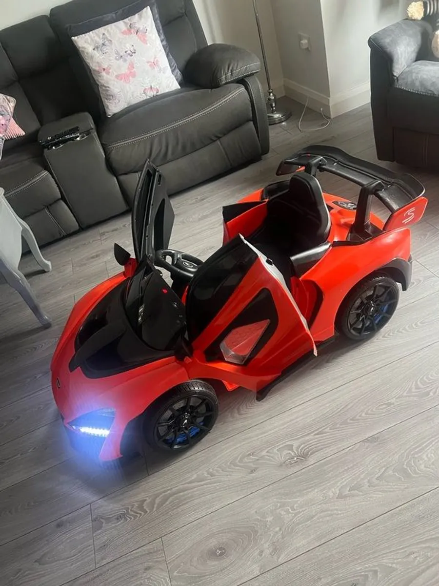 Electric car McLaren Senna ride on car - Image 2