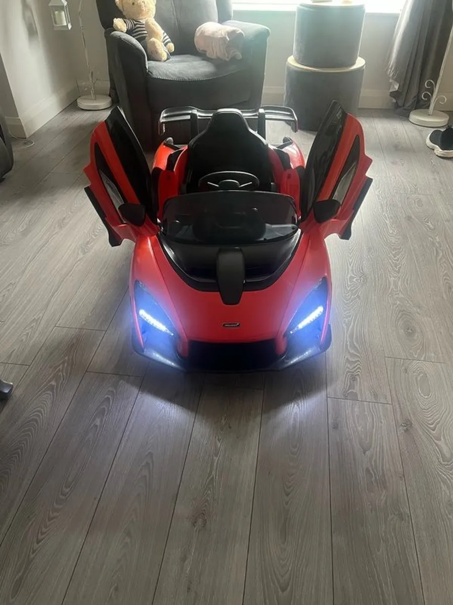 Electric car McLaren Senna ride on car - Image 3
